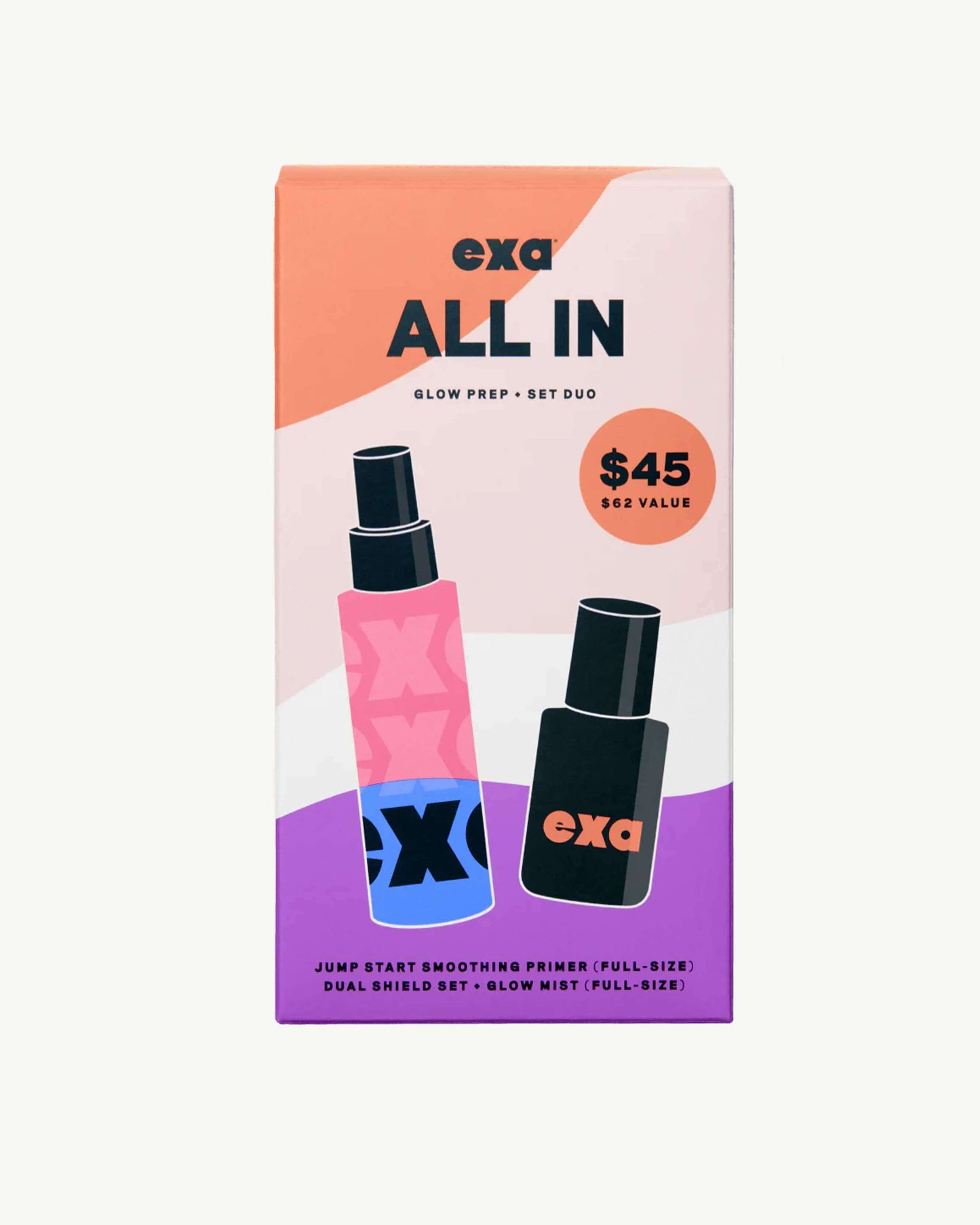 All In Glow Prep + Set Duo